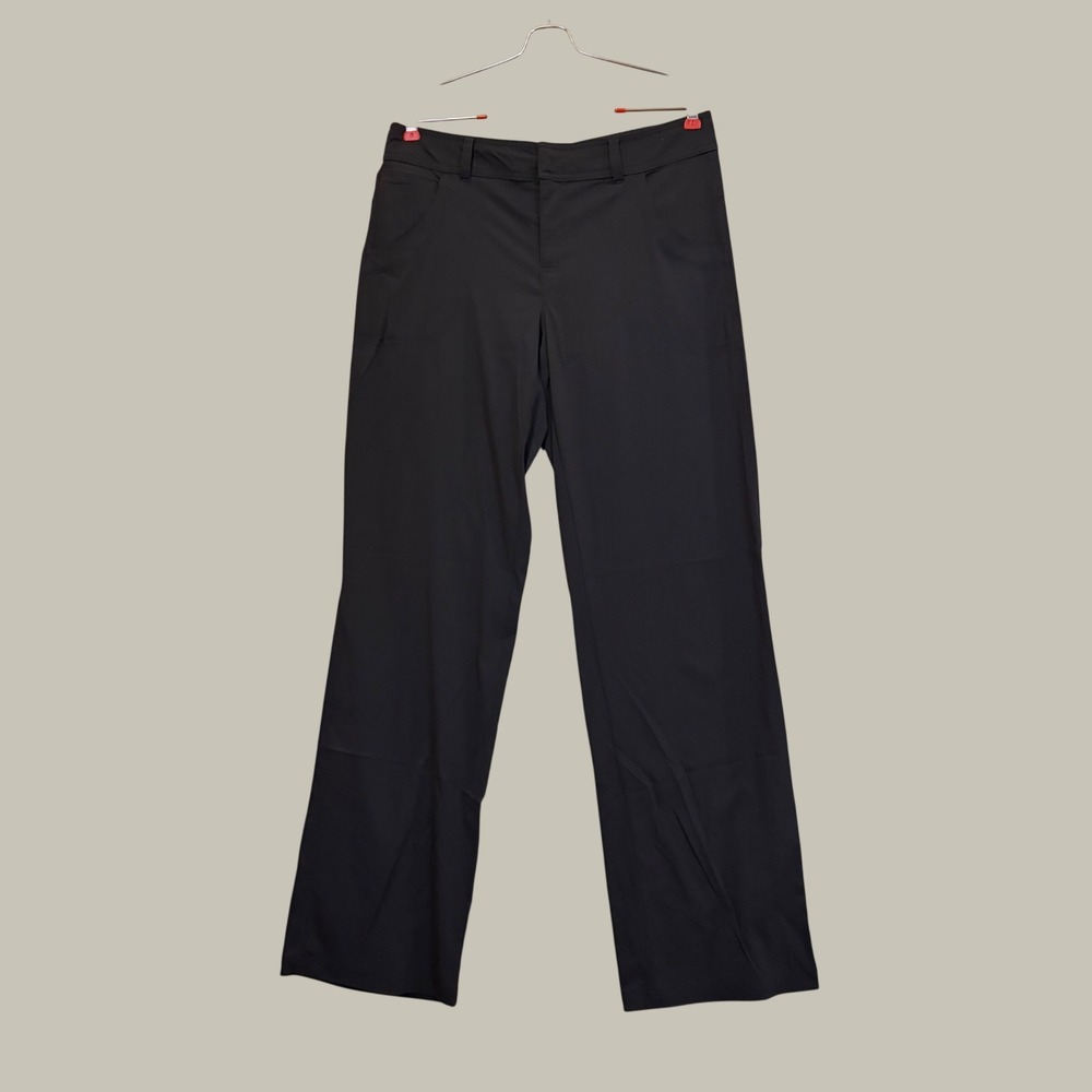 Lucy Hiking Pants Womens Medium Tall Black Gorpcore Utility Outdoor Straight Leg